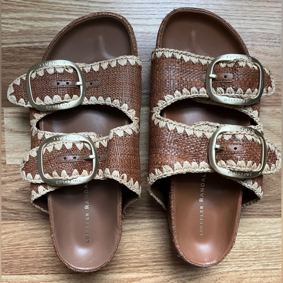 Loeffler Randall Shoes - NEVER WORN Loeffler Randall Nico Two-Band Sandals W7